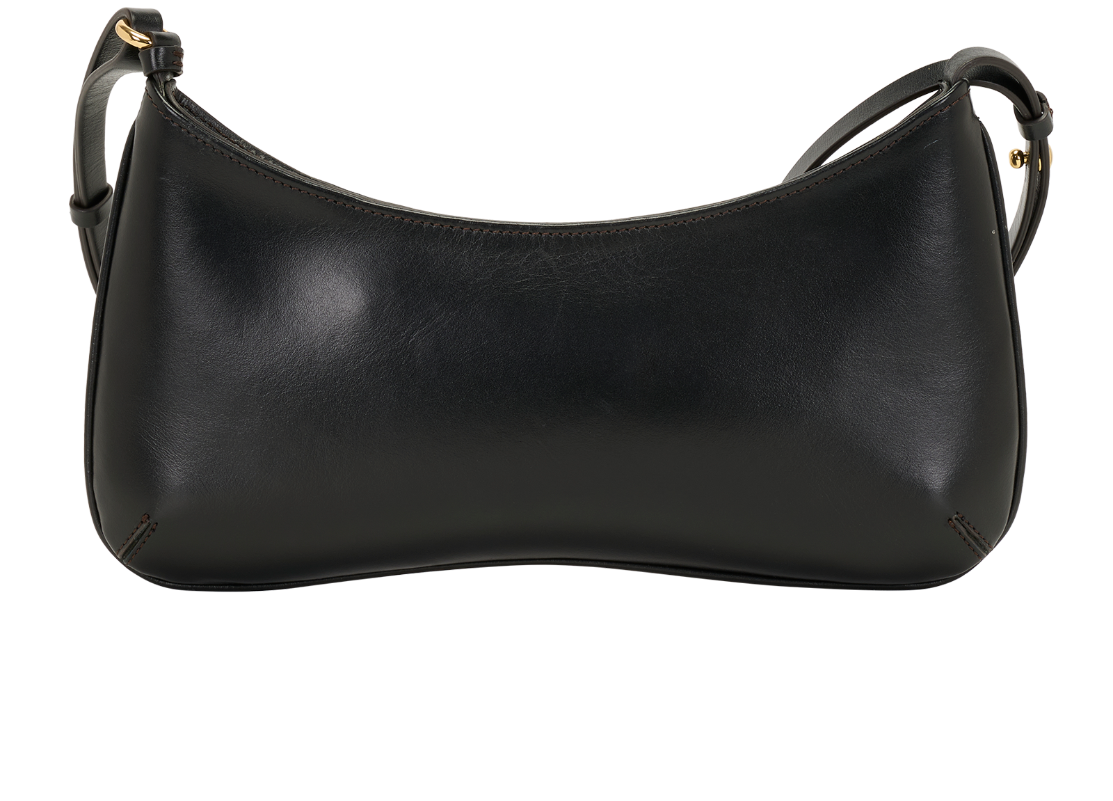 Le Bisou Perle Small, &pound;350, Handbags, Black, Leather, Back view